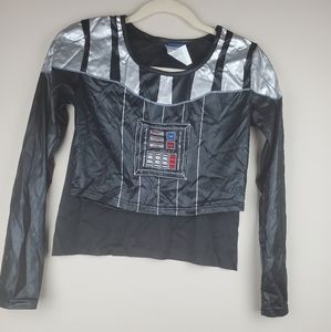 STAR WARS crop with cape, black